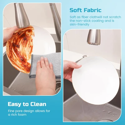 Dinnerware Sets: Find the Perfect Tableware for Your Home 9 Forggon12 Pcs New Upgrade 3-Layer Metal Dish Cloth, No Scratches and No Odor, Multipurpose Wire Dishwashing Rag for Wet and Dry, Kitchen Cleaning